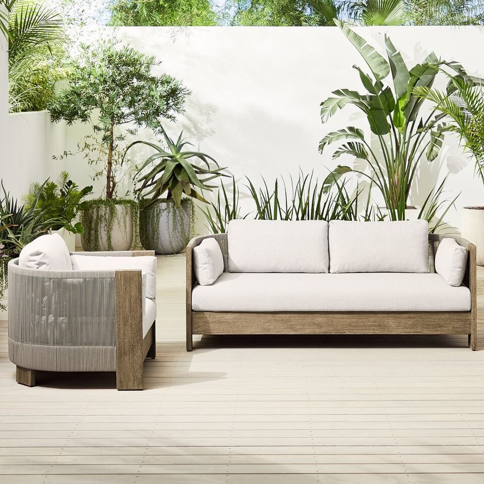 Porto Outdoor Sofa (193 cm) West Elm UK
